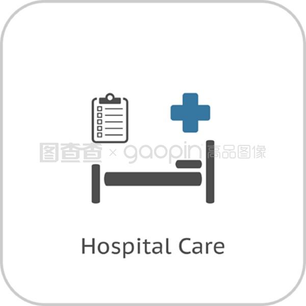 医院护理服务图标设计 在平面视觉中传递关爱与专业